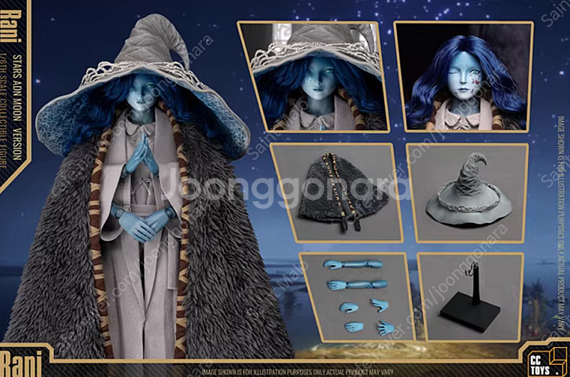CCTOYS 엘든링 라니 1/6 피규어 판매합니다--1