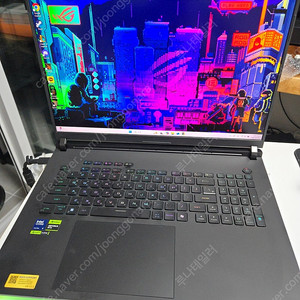 ASUS ROG SCAR 18 5080 노트북 8TB SSD