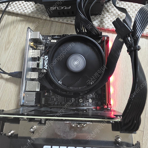 라이젠1700 AB350보드 램16 SSD500gb 파워 팝니다