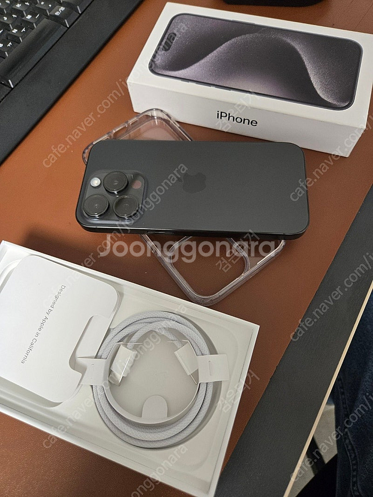 아이폰15프로 256g 블랙 판매합니다.--0