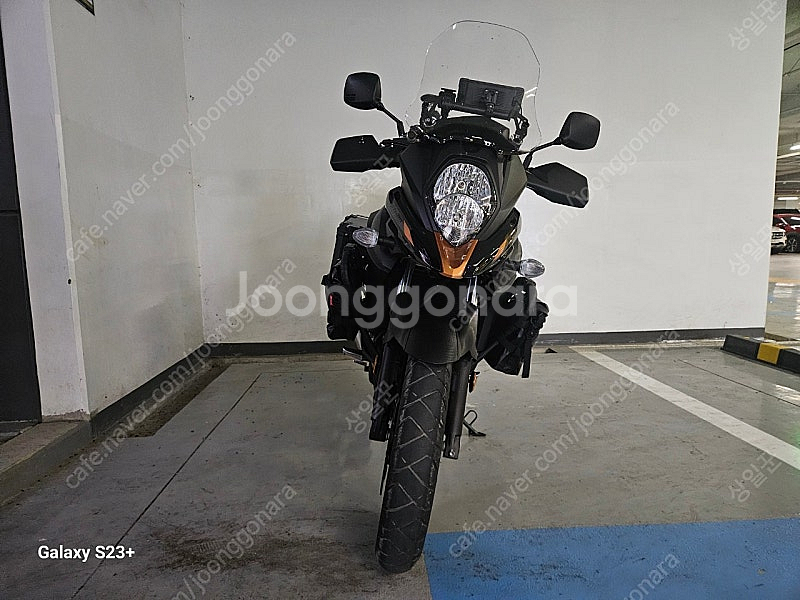 브이스트롬650xt 23년식 11,230km 검정/골드...--4