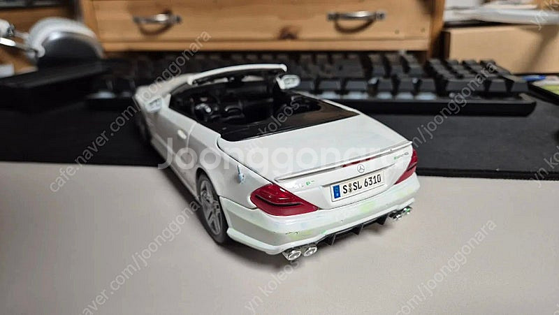 마이스토 SL63 AMG 다이캐스트 1/18 자동차모형...--1