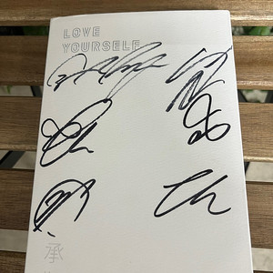 BTS 친필 싸인 씨디 + 포토필름 사인 CD 앨범 HER 비티에스 방탄