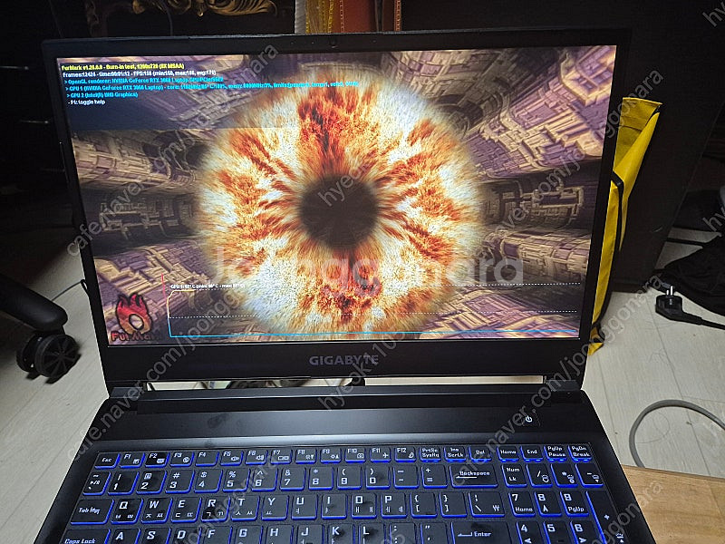 기가바이트 G5 게이밍노트북 RTX3060 팝니다.--7