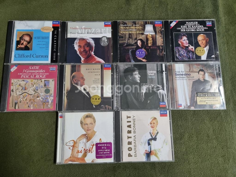 데카&텔텍 레이블CD 판매합니다.--3