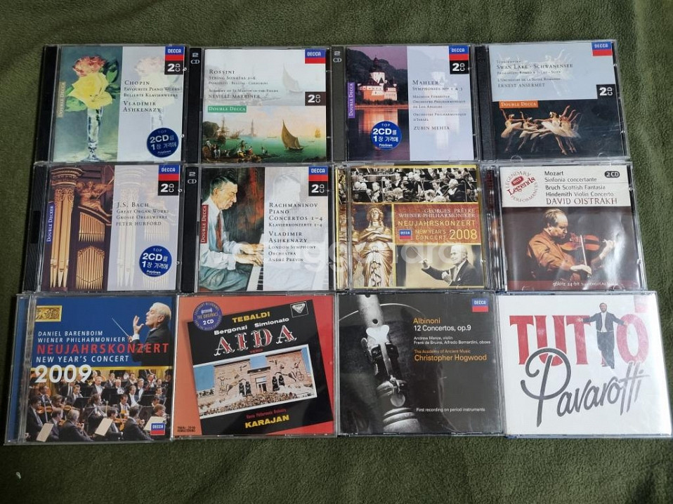 데카&텔텍 레이블CD 판매합니다.--6