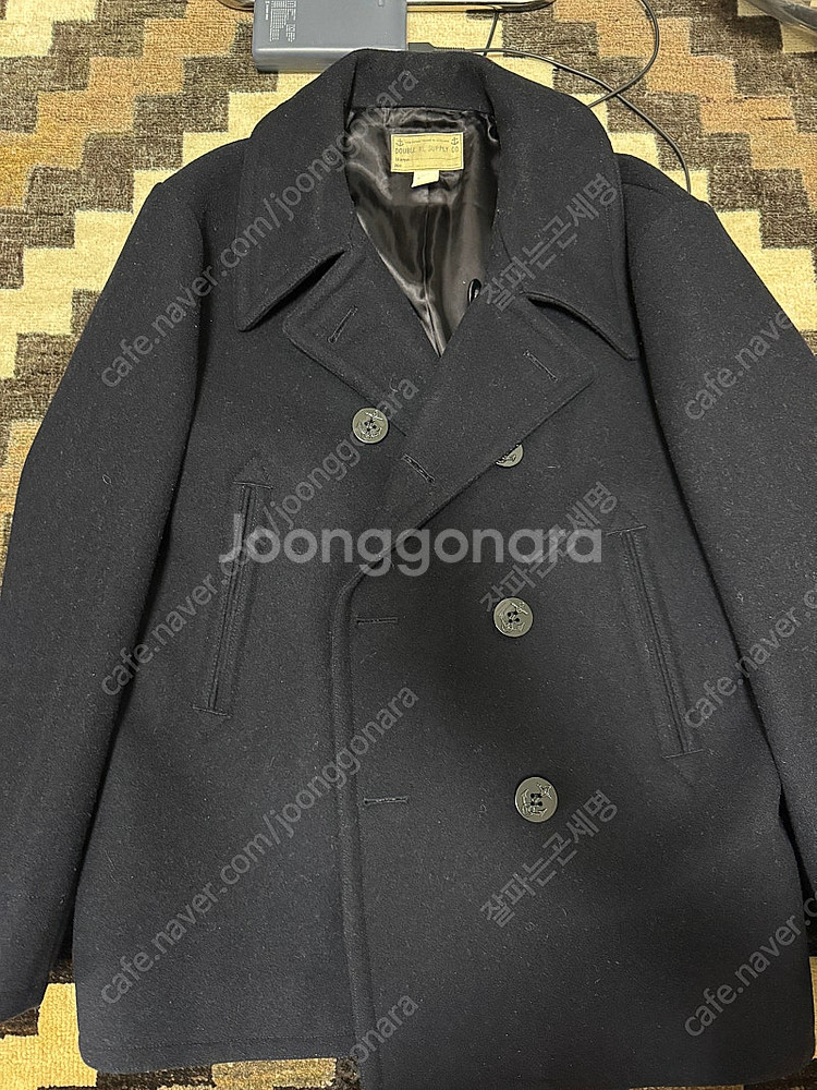 RRL 더블알엘 울 피코트 XL--0