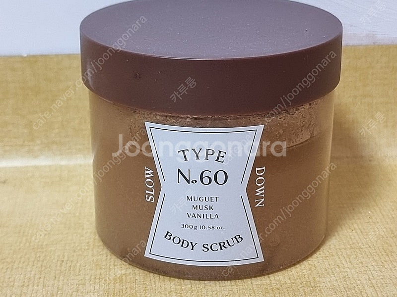 타입넘버 바디스크럽 슬로우다운 300g--1