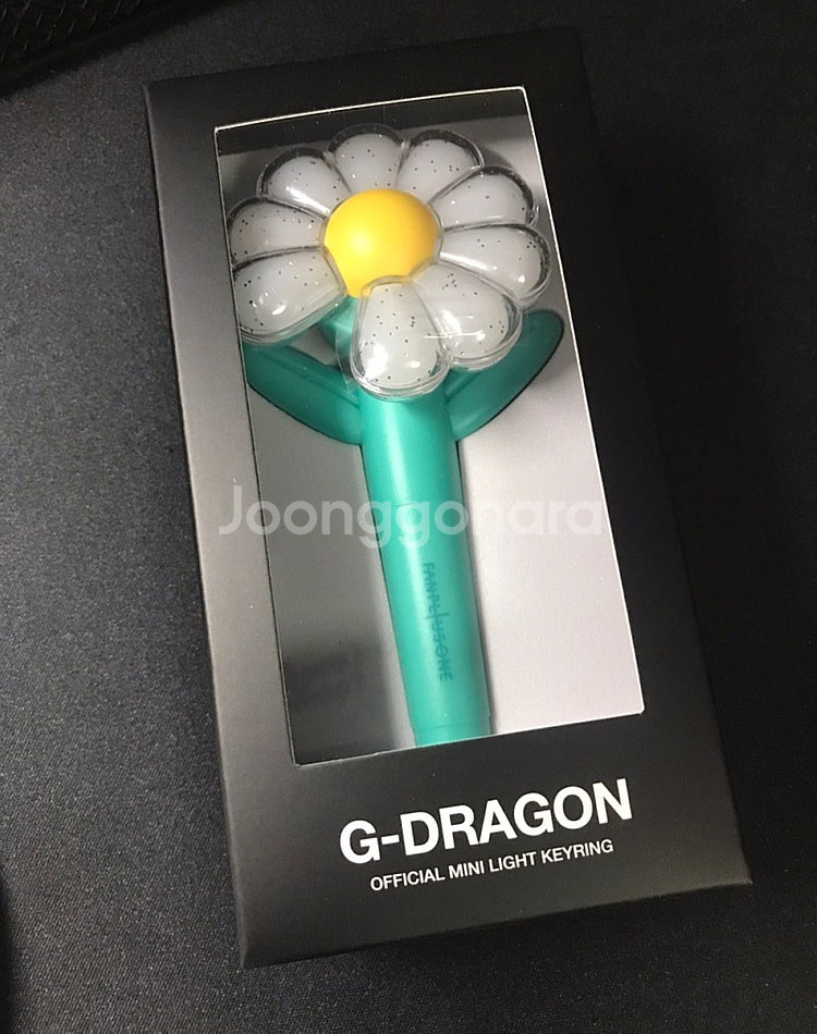 지드래곤 오피셜 민트 라이트 키링--0