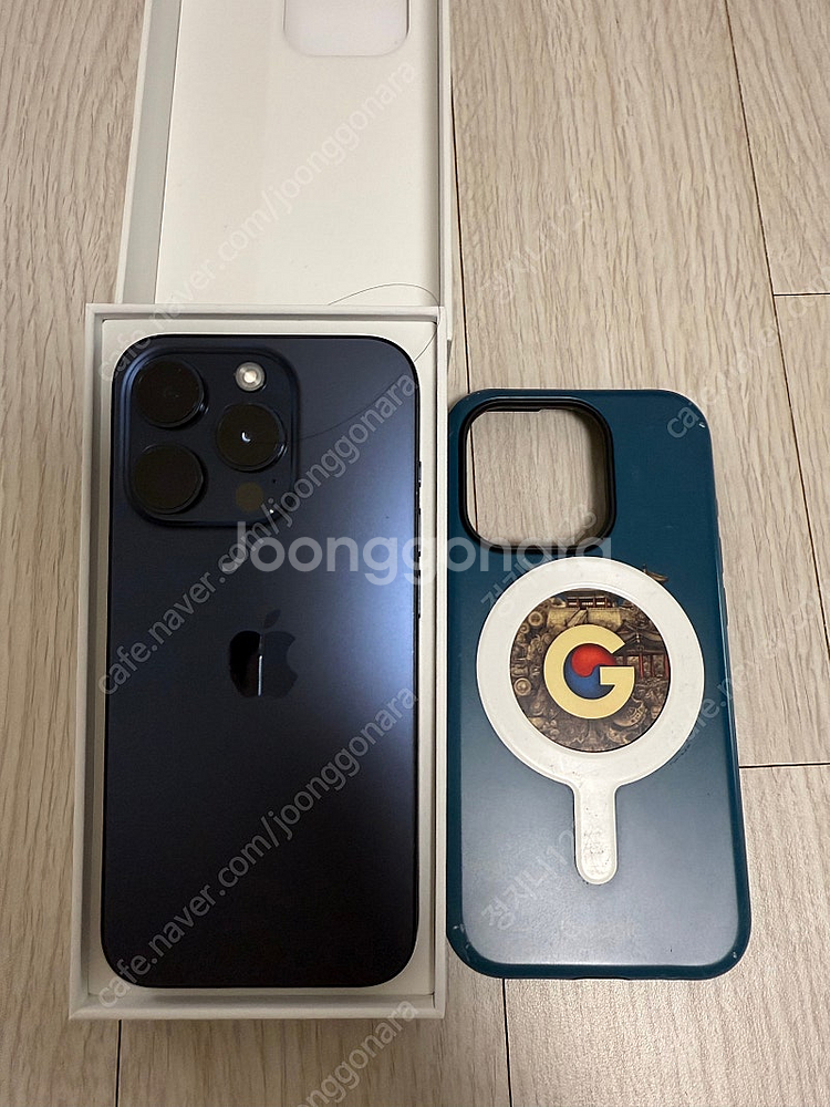 아이폰 15 프로 블루 128gb--0