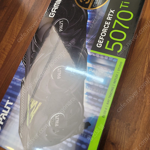 부산) 미개봉 이엠텍 PALIT RTX 5070 Ti GAMINGPRO 16GB 팝니다