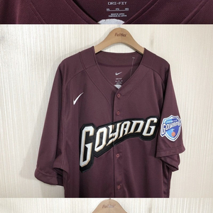 나이키 고양(키움2군)히어로즈 코치실착유니폼/져지 5XL #82 김태완//선수실착 노운현//나이키프로/지급용 이우석