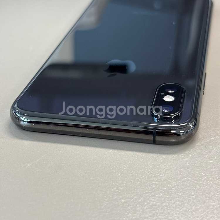 아이폰XS 스페이스그레이색상 64용량 미파손 무잔상 상...--6