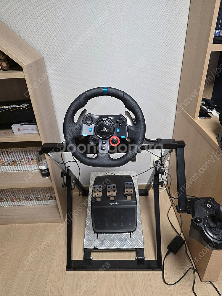PS4 PRO + G29(거치대 포함) + PSVR1세...--3