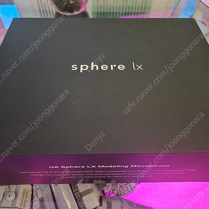 UAD Sphere lx 스피어 콘덴서 마이크 팝니다.