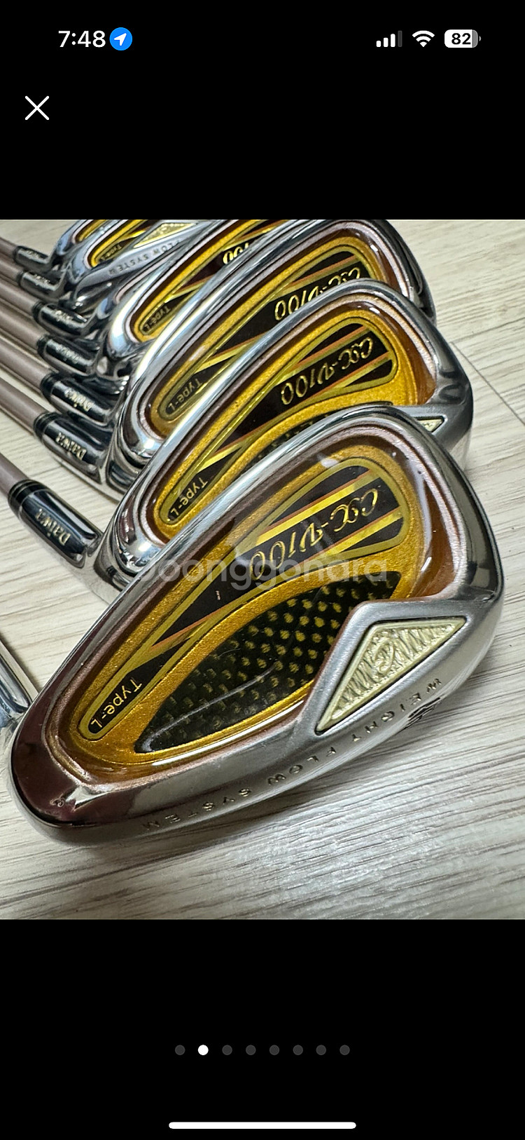 다이와 여성 아이언세트 cx-v100 5,6,7,8,9...--1