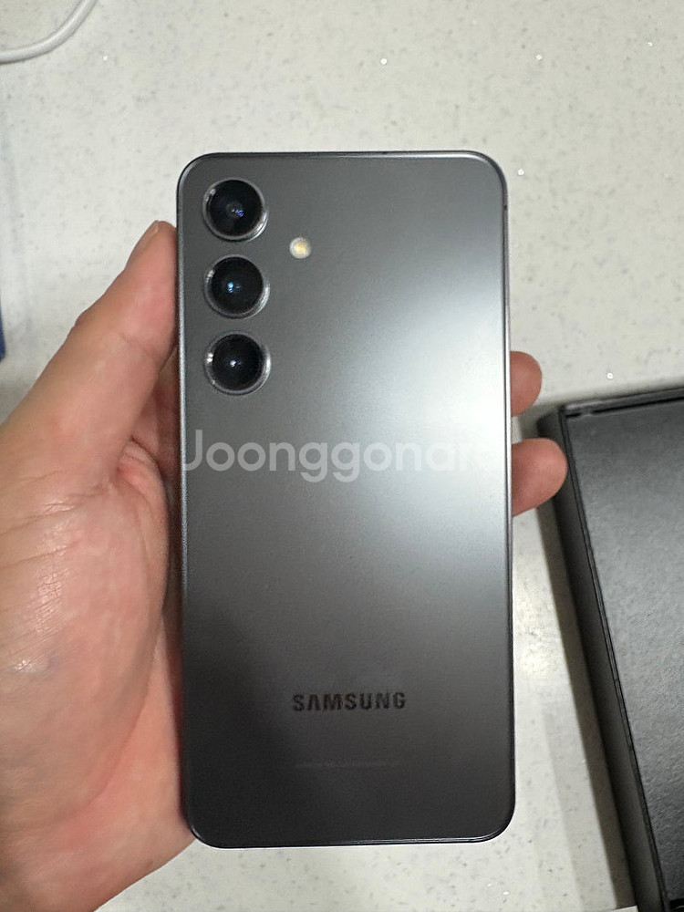 갤럭시S24 256기가 블랙 초양품--6