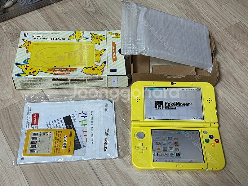 닌텐도 new 3dsl xl 피카츄 에디션 순정 게임 ...--0