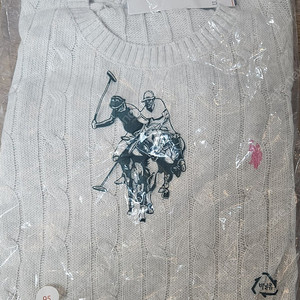 US POLO 반팔 꽈배기니트95