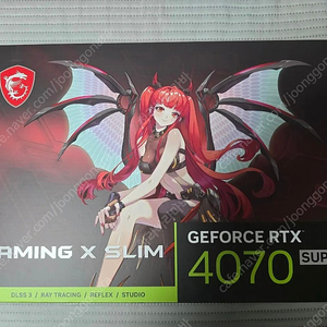 msi rtx4070s 팝니다 게이밍x 슬림