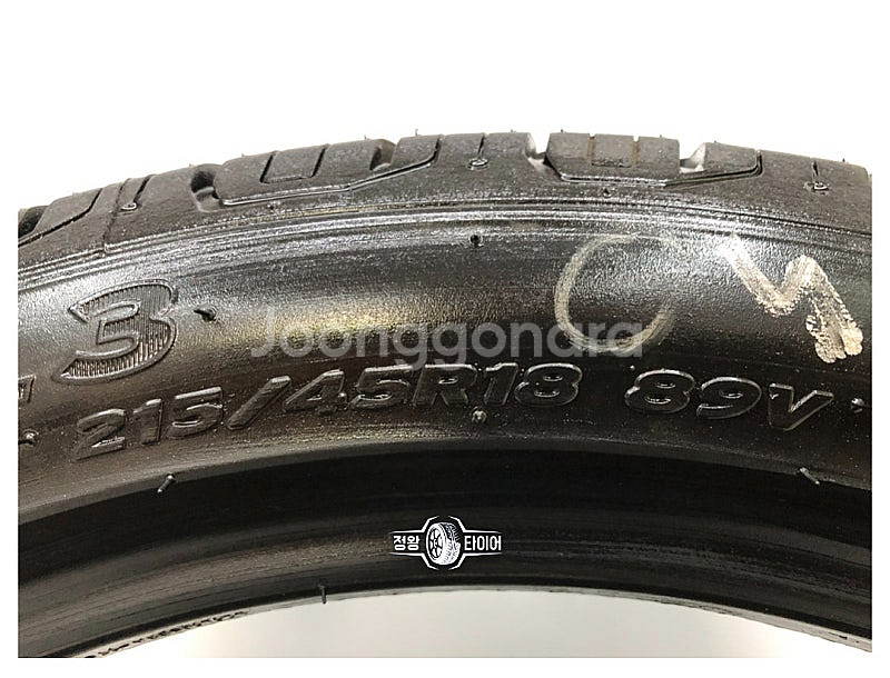 중고타이어 한국타이어 다이나프로 HL3 215/45R1...--4