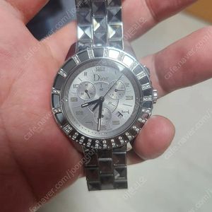 정품 디올 크리스탈 시계38mm(남여공용)