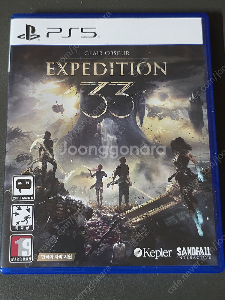 ps5 클레르 옵스퀴르 33원정대 중고--0