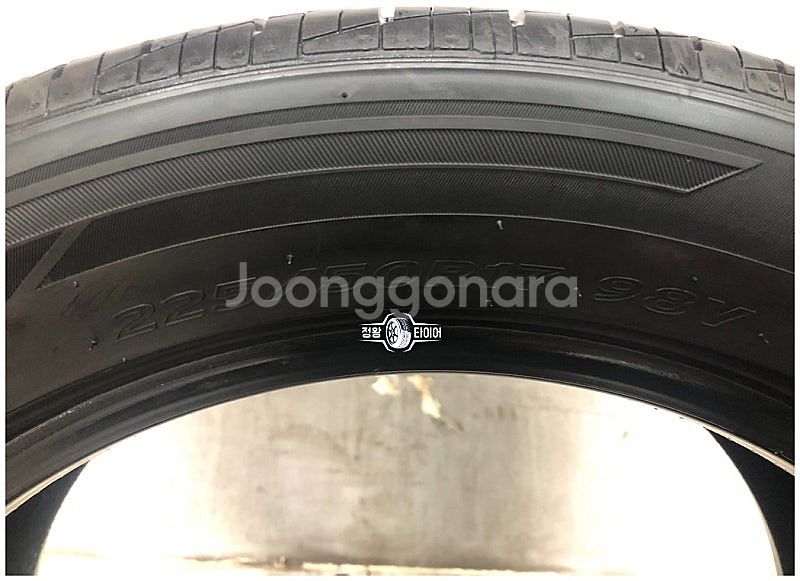 중고타이어 한국타이어 키너지EX 225/50R17 쏘나...--4