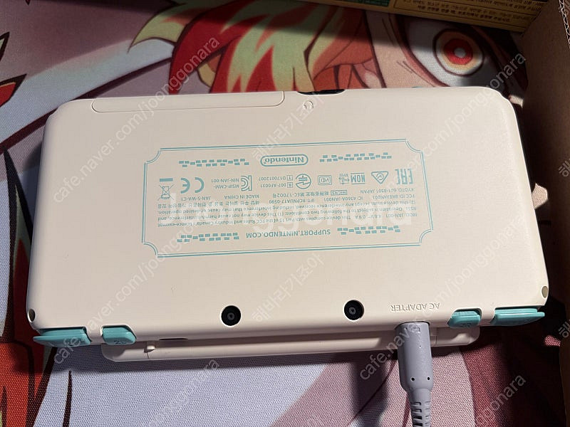 닌텐도 2DS XL 튀동숲 에디션+정품 충전기+3ds게...--4