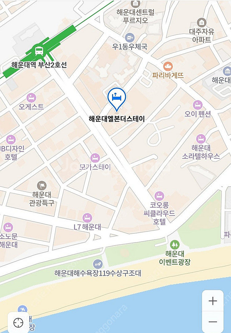 부산 해운대 엘본더스테이 숙박 양도--0