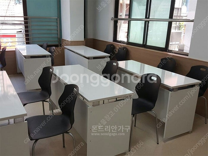 학원 2인용책상--0