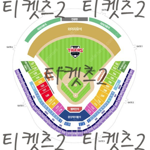 7/19 광주 기아 vs 엔씨 야구티켓 3루 EV석