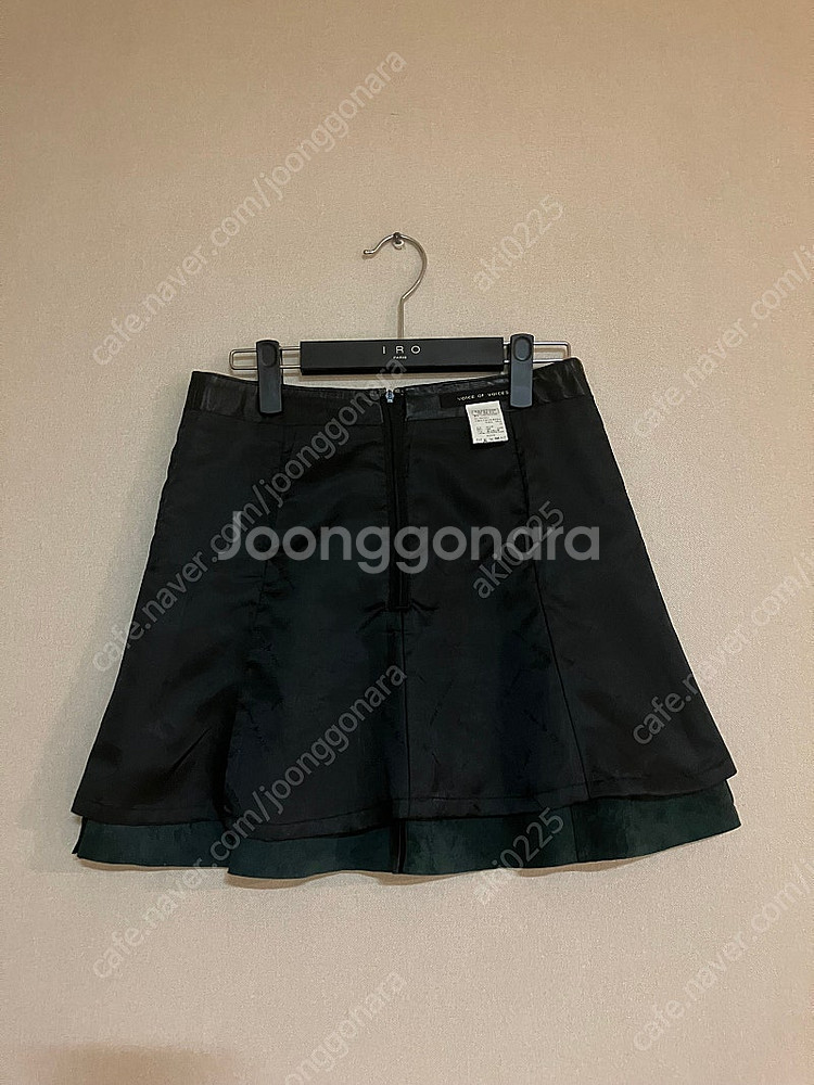 VOV 양가죽 레더스커트 55 착샷--2
