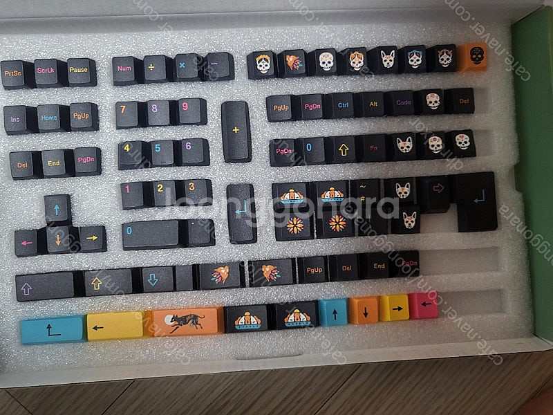 MOTIANKU 믹틀란 짭 키캡 PBT 영문 염료승화 ...--3