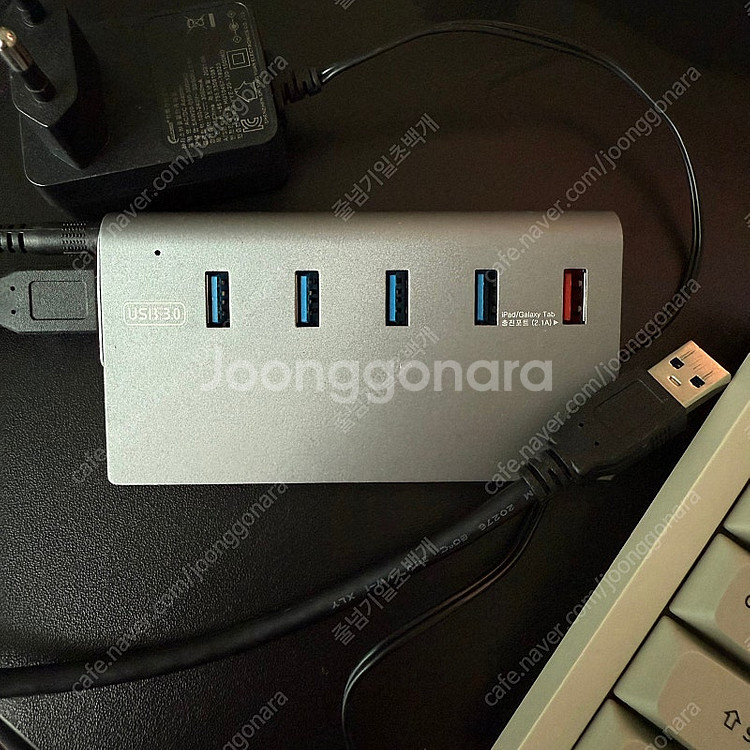 넥스트 알루미늄 USB 허브 판매(5포트) 판매--3
