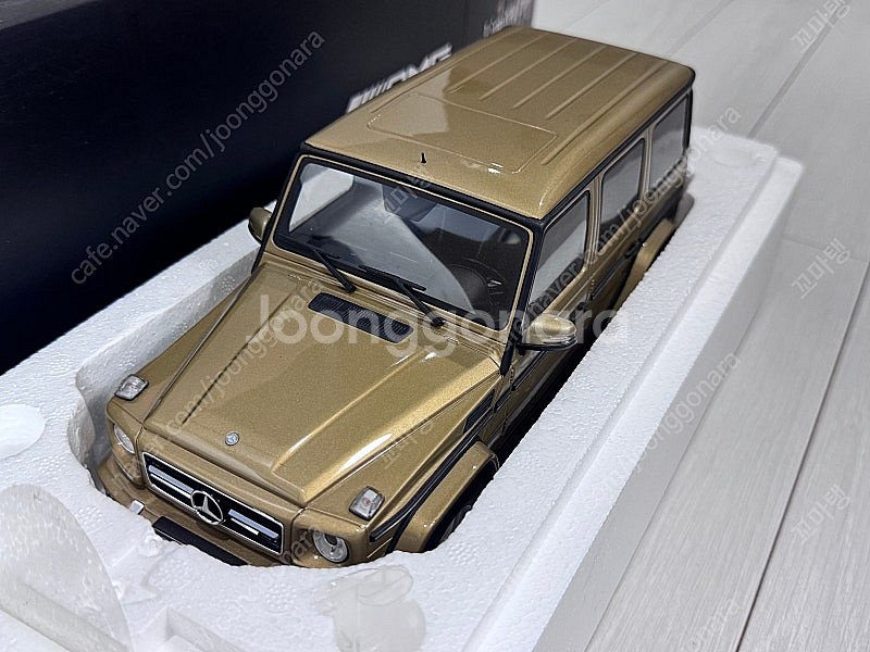 1:18 G바겐 G63 AMG 딜러버전 다이캐스트 모형...--5