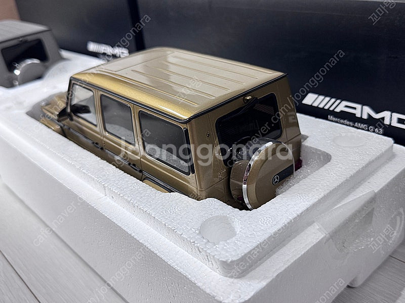 1:18 G바겐 G63 AMG 딜러버전 다이캐스트 모형...--6