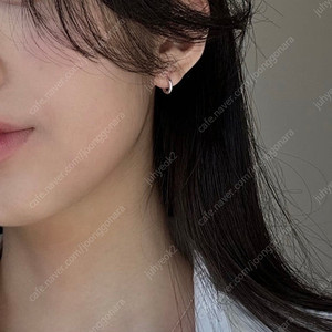 (새상품) 실버 원터치 링귀걸이