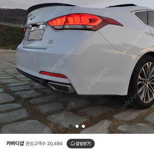 온지구 DH(G80) 스포일러 구합니다