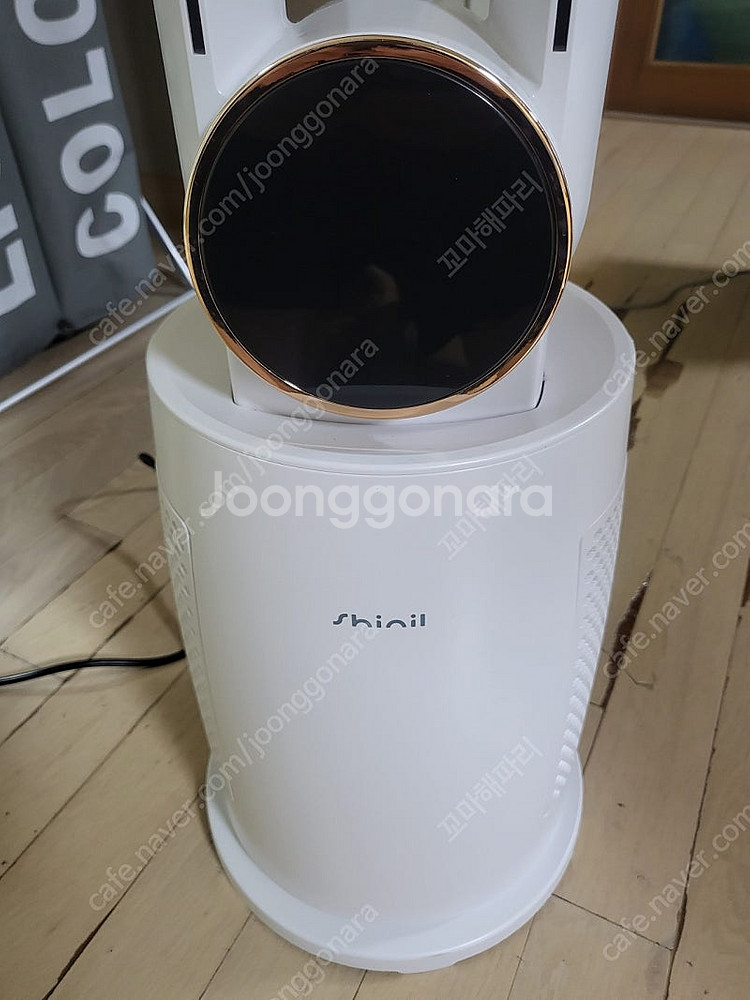 신일타워형 날개없는선풍기--1