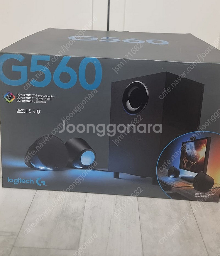 로지텍 G560 게이밍 스피커 판매합니다--0
