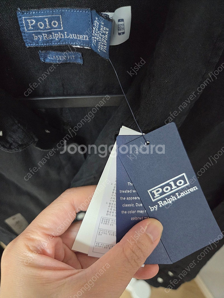 폴로랄프로렌 클래식핏 리넨셔츠 린넨셔츠 우먼 M--2
