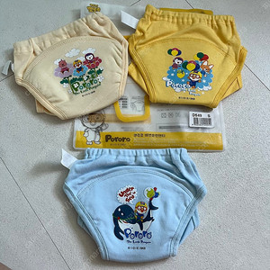 뽀로로 배변훈련 팬티 3개 세트 새제품 S 반택포