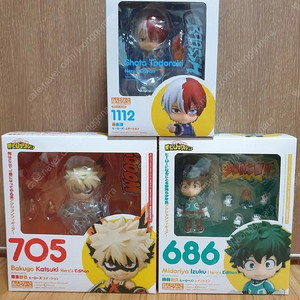 나의 히어로 아카데미아 나히아 넨도로이드 개봉품 일괄