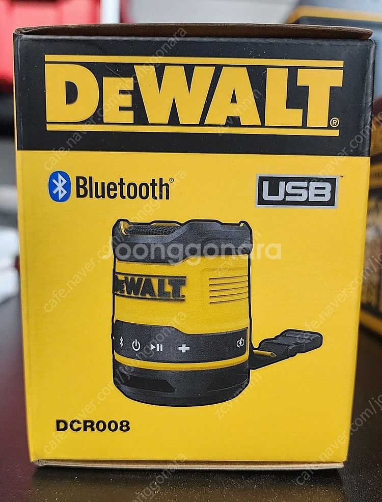 디월트 충전블루투스 스피커 DCR008 국내정발 USB...--0