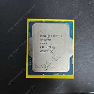 12100f 벌크 cpu 팝니다.
