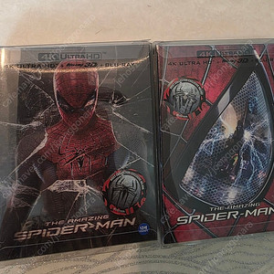 [블루레이] 위트 어메이징 스파이더맨1,2 스틸북 판매합니다.