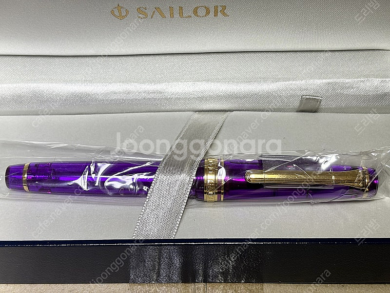 완챠 한정 세일러 프로기어슬림 라벤더 만년필 미개봉 신...--3