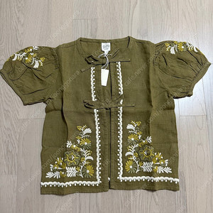 아폴리나 시리 자켓 올리브 7-9y / 새상품