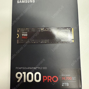삼성 9100 pro 2T nvme ssd 미사용품